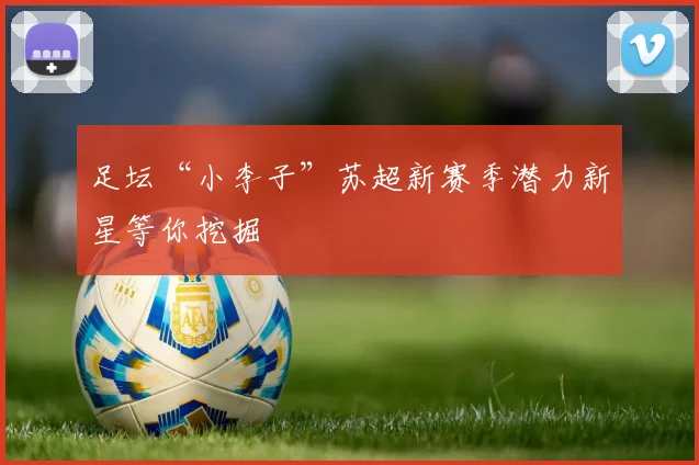 足坛“小李子”苏超新赛季潜力新星等你挖掘